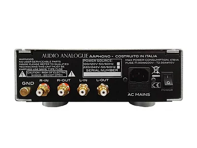 AUDIO ANALOGUE AA PHONO AUDIO ANALOGUE AA PHONO