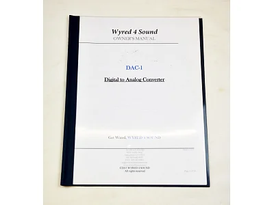 WYRED 4 SOUND DAC-1 WYRED 4 SOUND DAC-1
