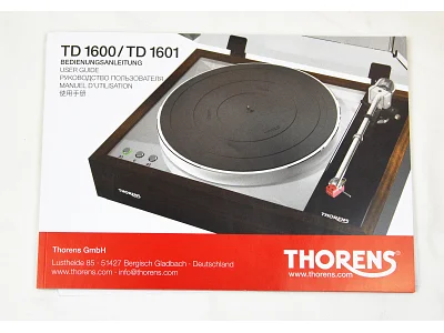 THORENS TD1600 THORENS TD1600